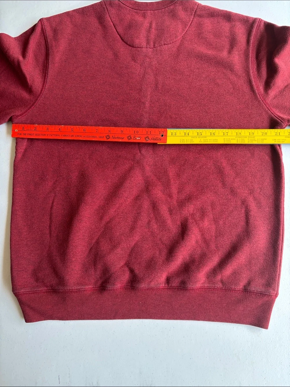 Disney Maroon Crewneck Sweatshirt with Walt Disney World Logo